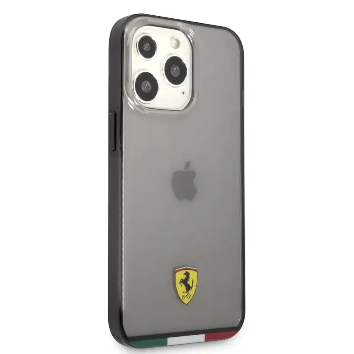 Case protector Ferrari para iPhone 13 Pro MAX -Rojo, blanco y negro -  FASHIONCEL