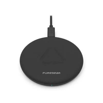 PureGear Base de carga inalámbrica de 15 W, carga rápida hasta 15 W