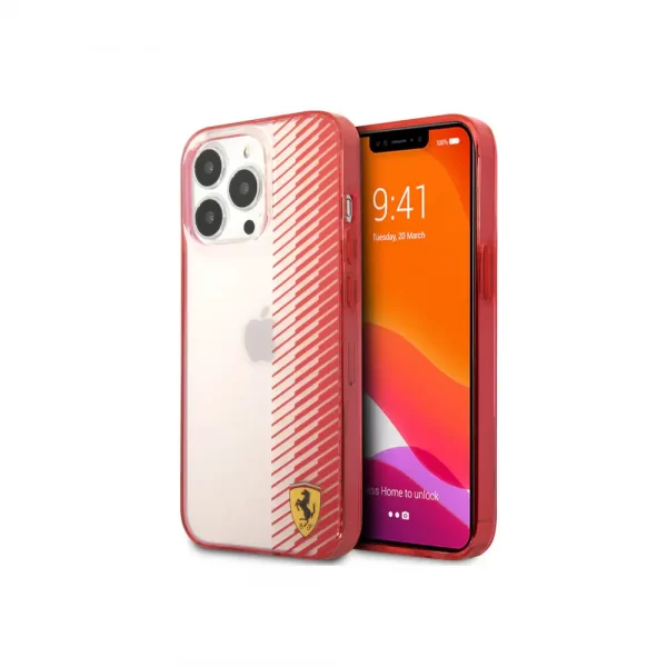 Case protector para iphone 13 pro MAX de ferrari