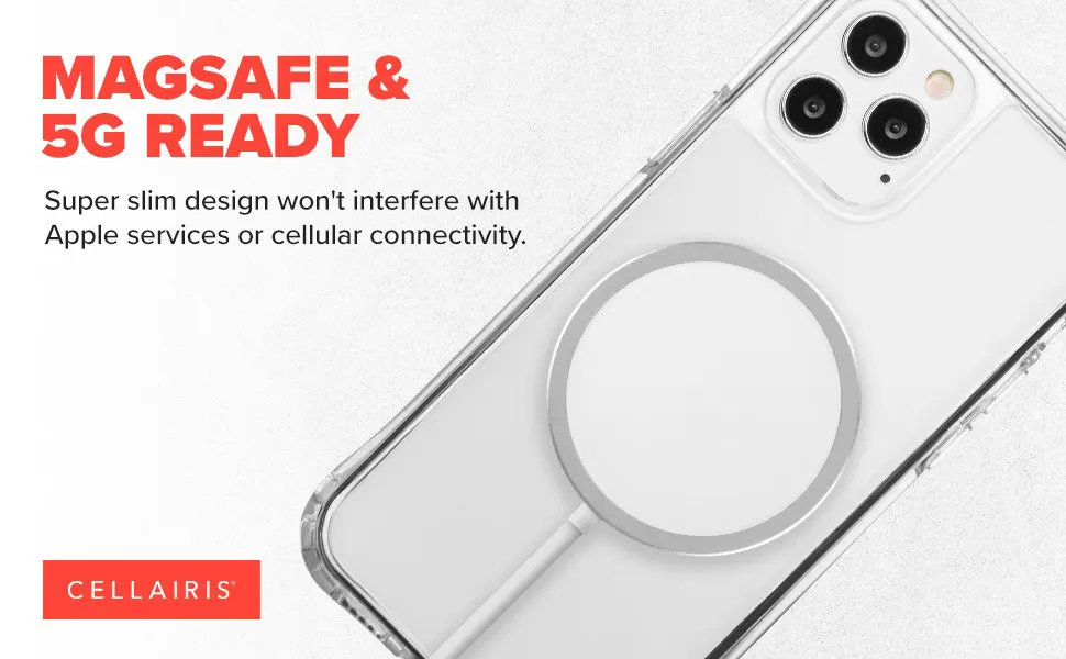Funda transparente con MagSafe para el iPhone 13 - FASHIONCEL