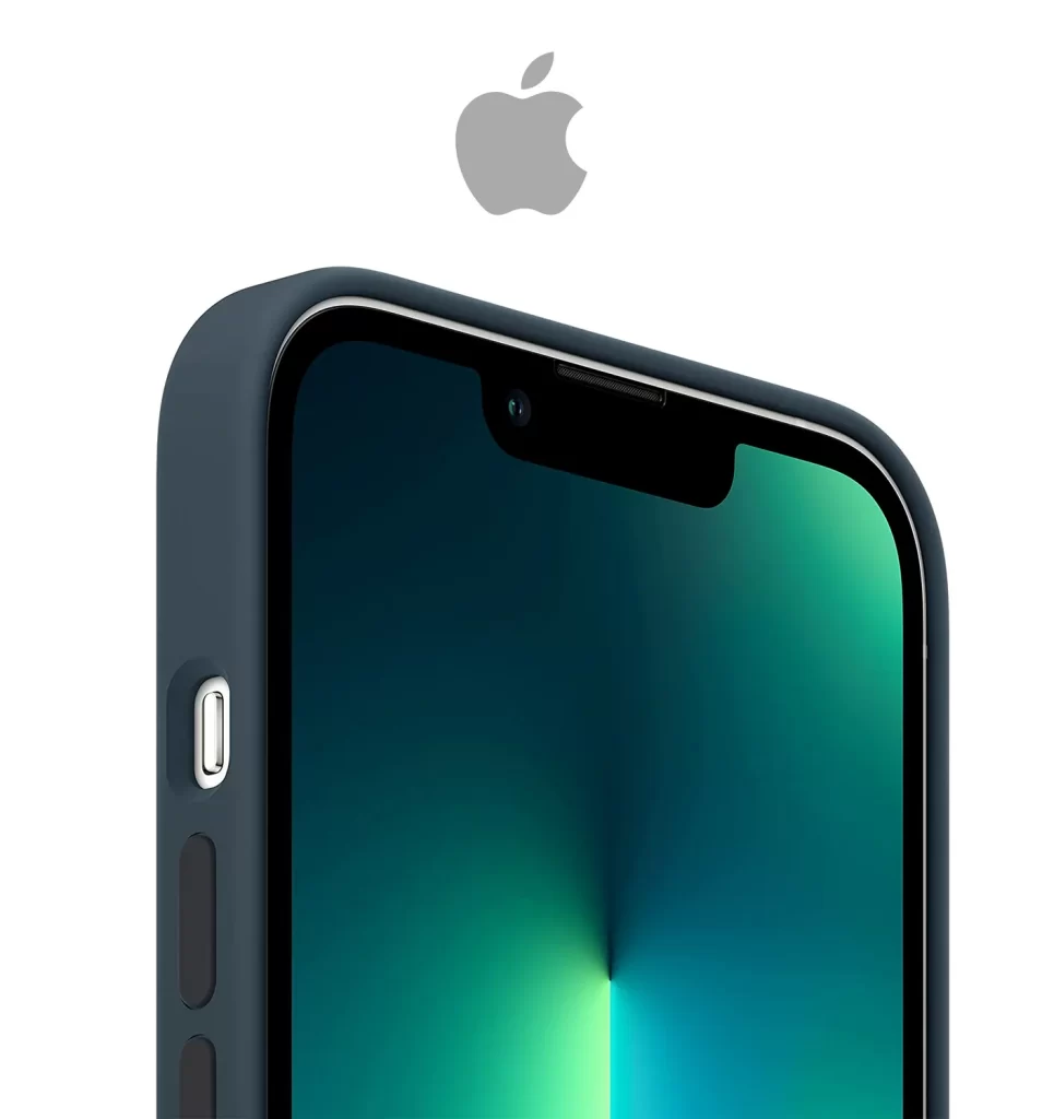  Apple - Funda de silicona con MagSafe (para iPhone 13 Pro Max),  color azul abismo : Celulares y Accesorios