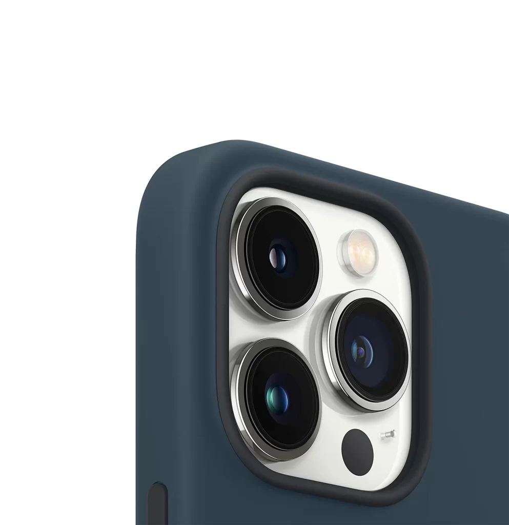 AKASHI Funda MagSafe de silicona transparente para Apple iPhone 13 con  bordes reforzados