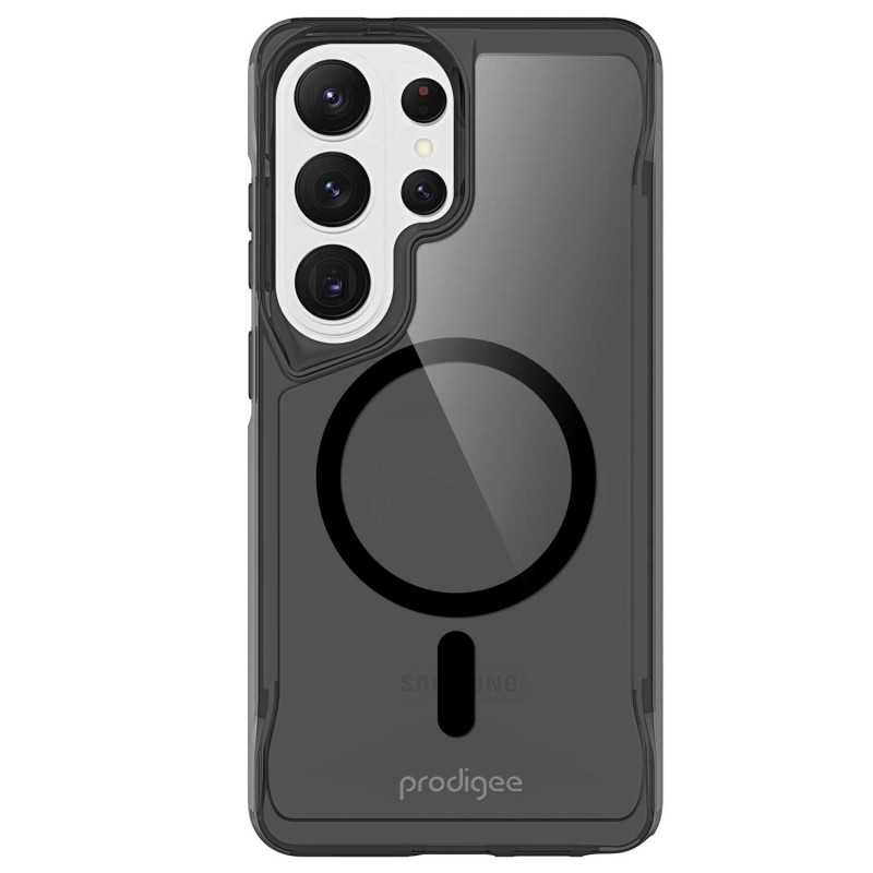 Funda PRODIGEE SuperHero Mag humo para Samsung S26 Ultra con diseño transparente y magneto integrado